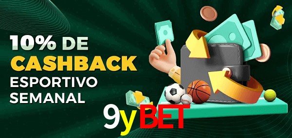 10% de bônus de cashback na 9ybet